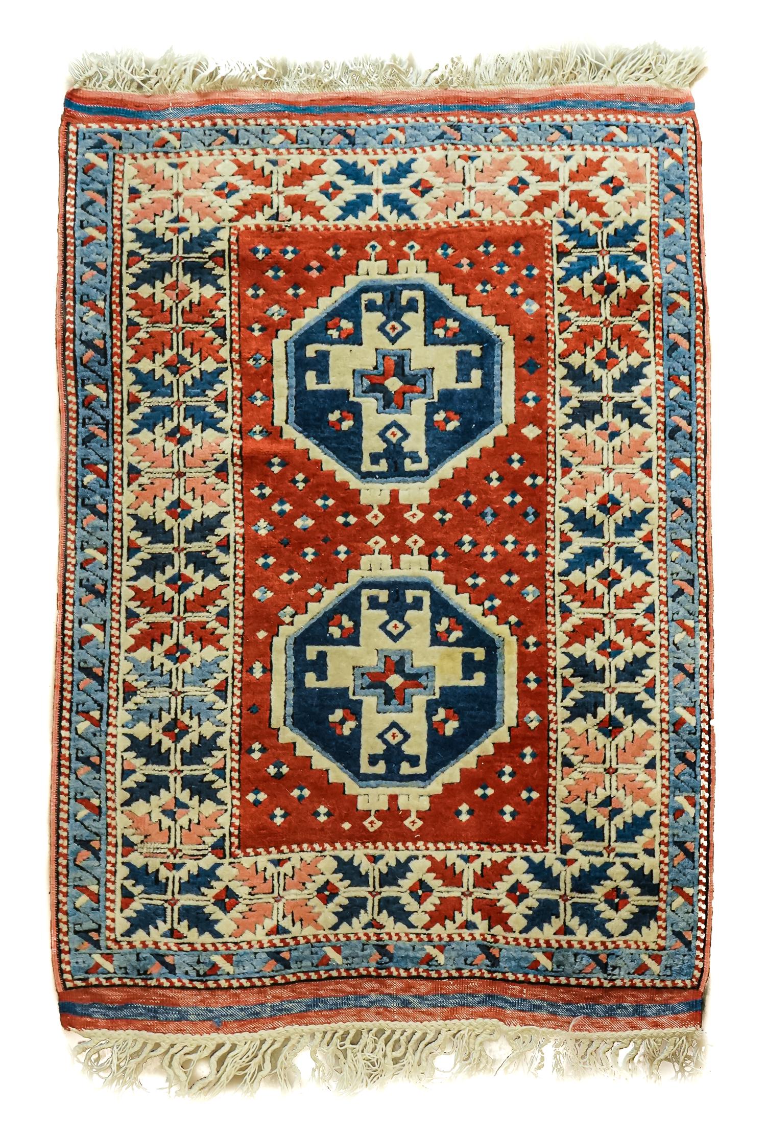 Late 20th c Kazak Pattern Area Rug (1 of 2)