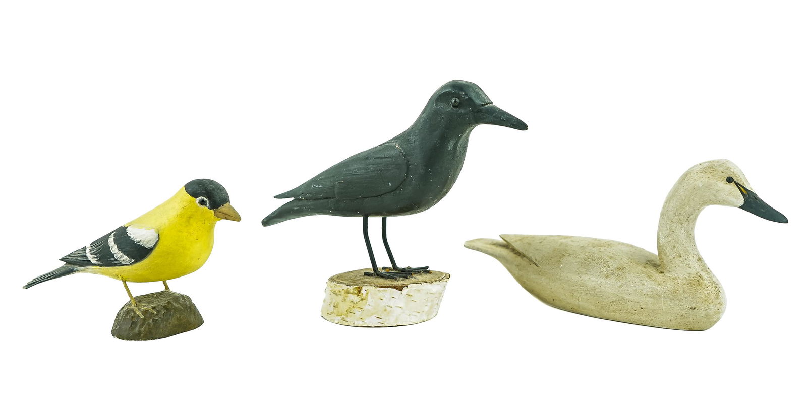 Frank Finney, Wm Johnson, CW Miniature Birds (1 of 3)