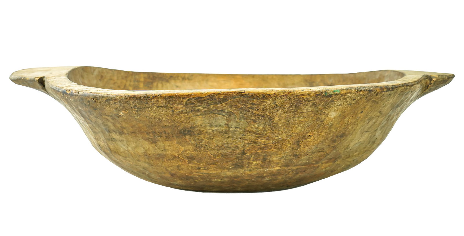 Large Wooden Dough Bowl (1 of 3)