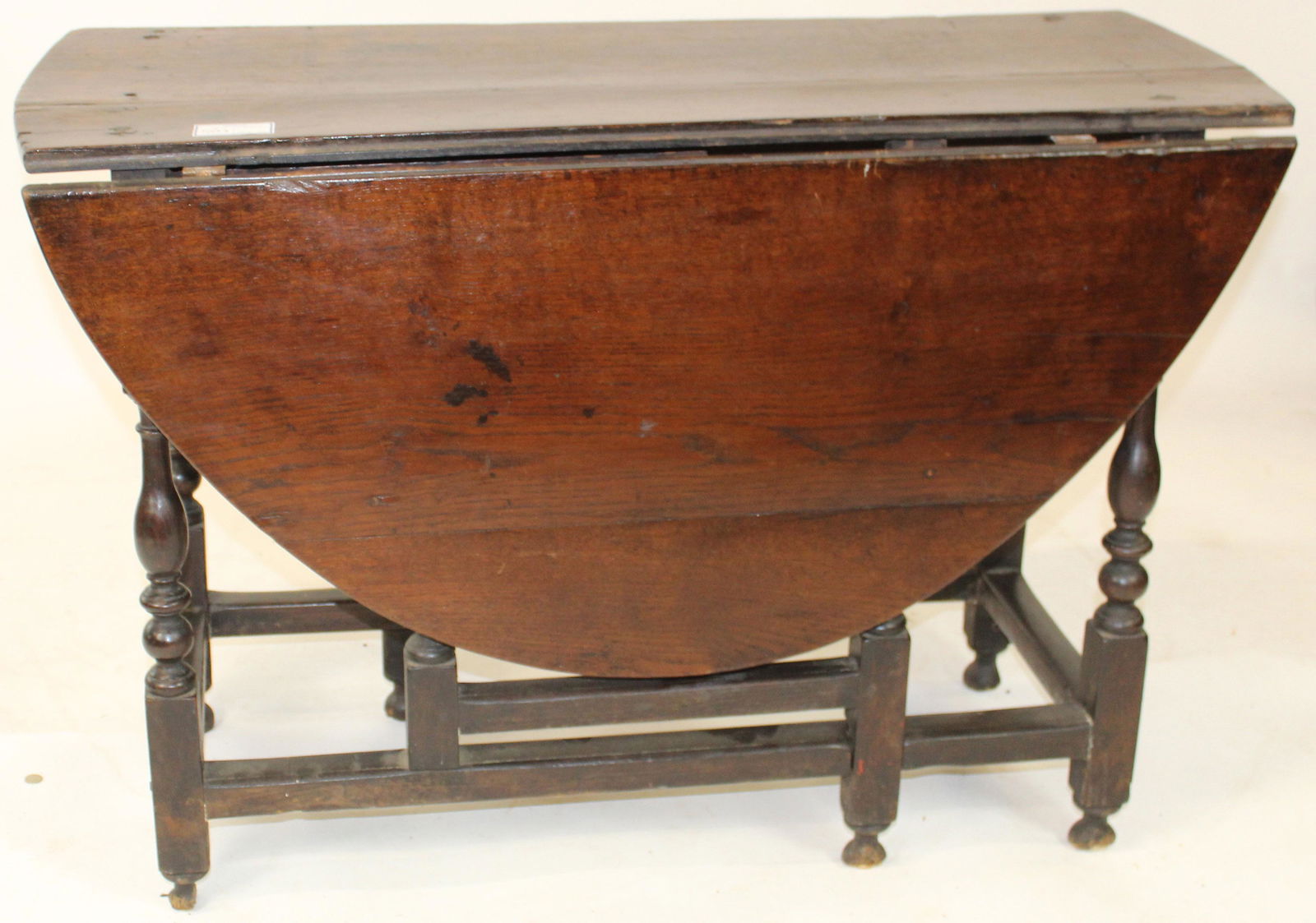 18th c English William & Mary Gateleg Table (1 of 7)