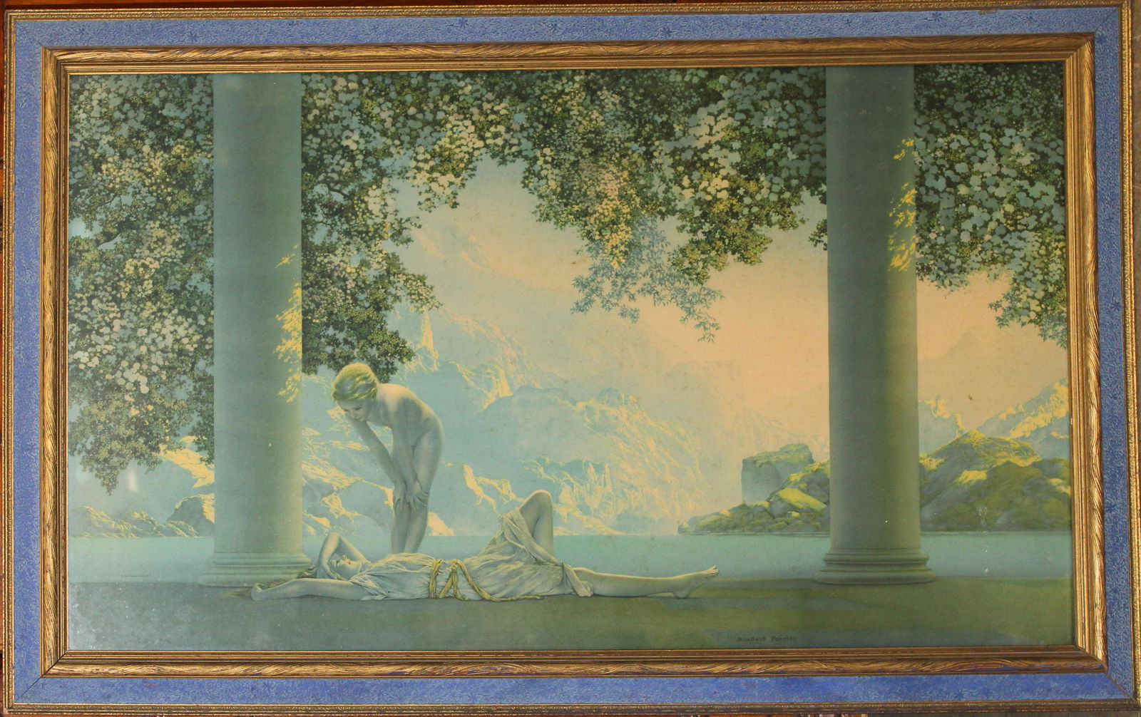 Maxfield Parrish (AM 1870-1966) Daybreak (1 of 3)