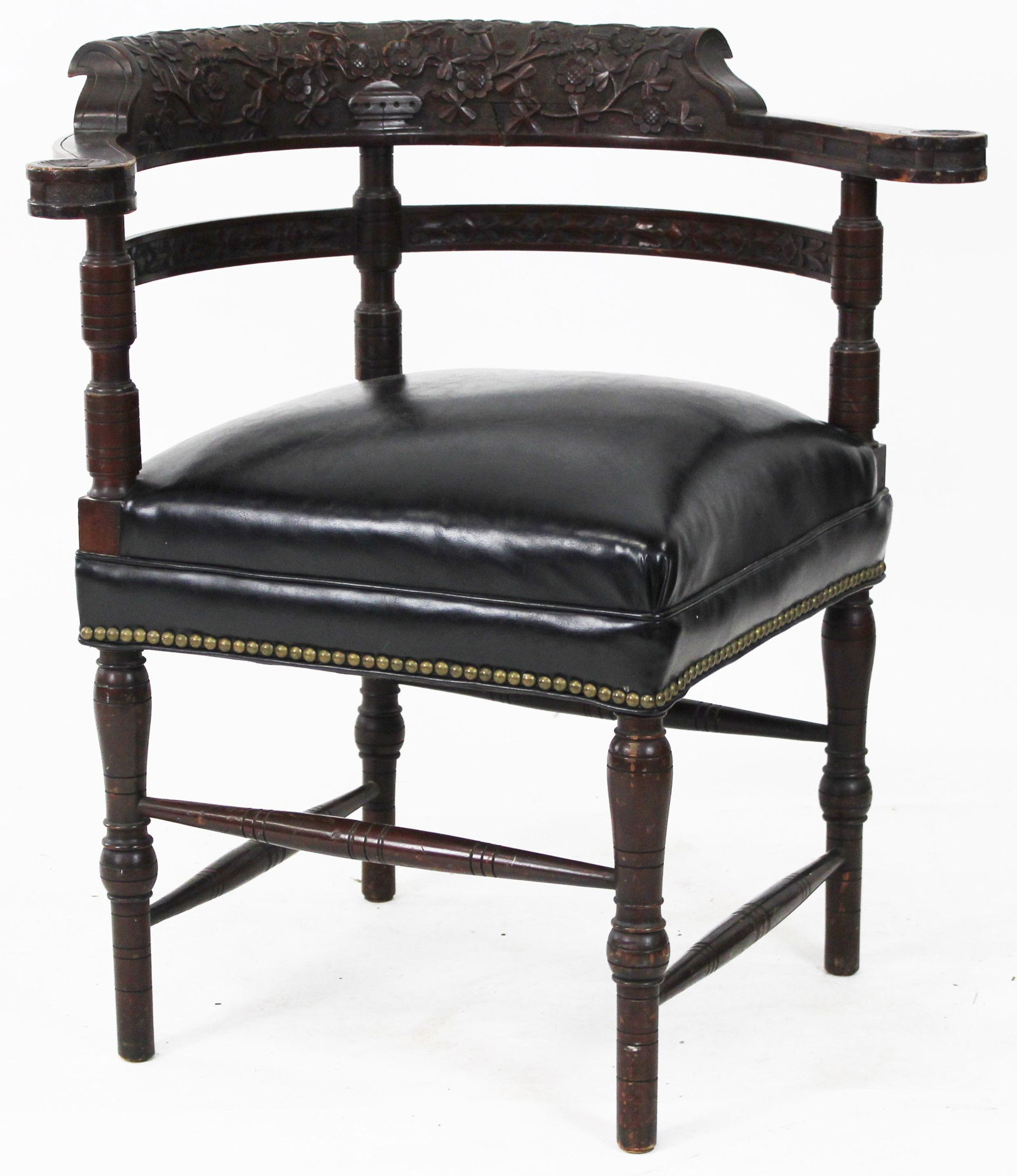 Late 19th c English Corner Chair (1 of 2)