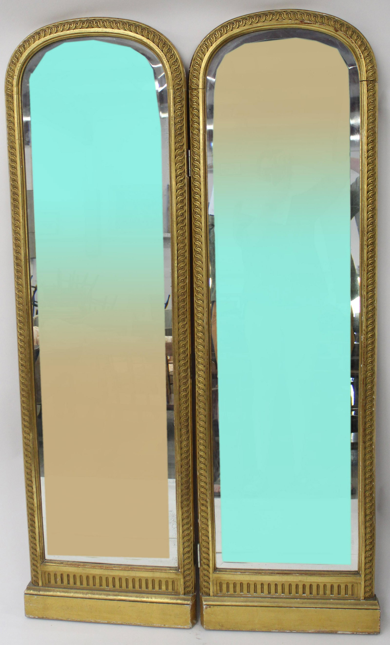 19th c Bifold Mirror (1 of 2)