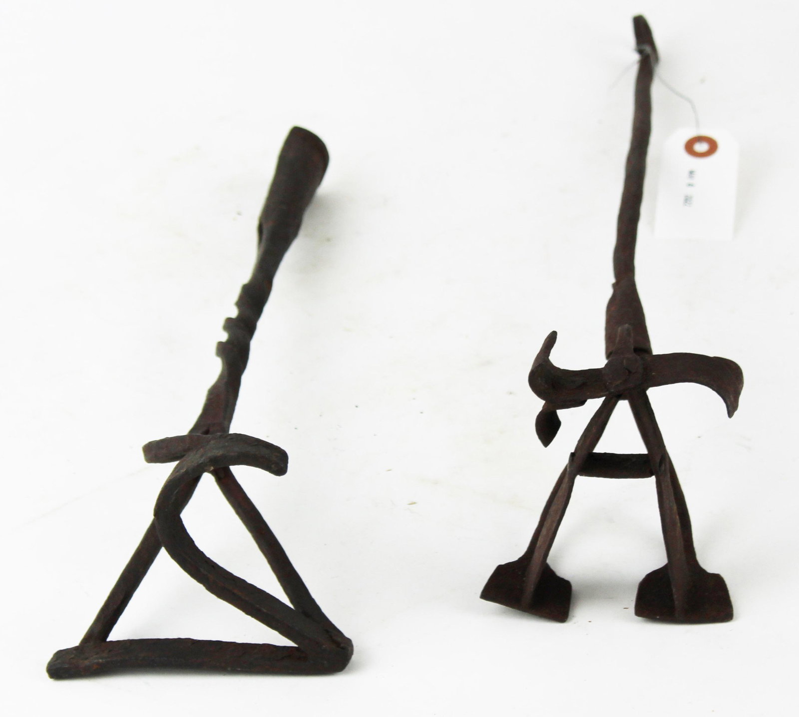 Two Early Wrought Iron Branding Irons (1 of 2)