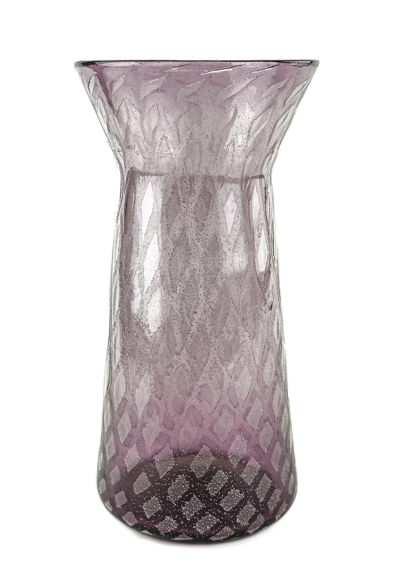 Steuben Carder Era Amethyst Silverina Vase (1 of 3)
