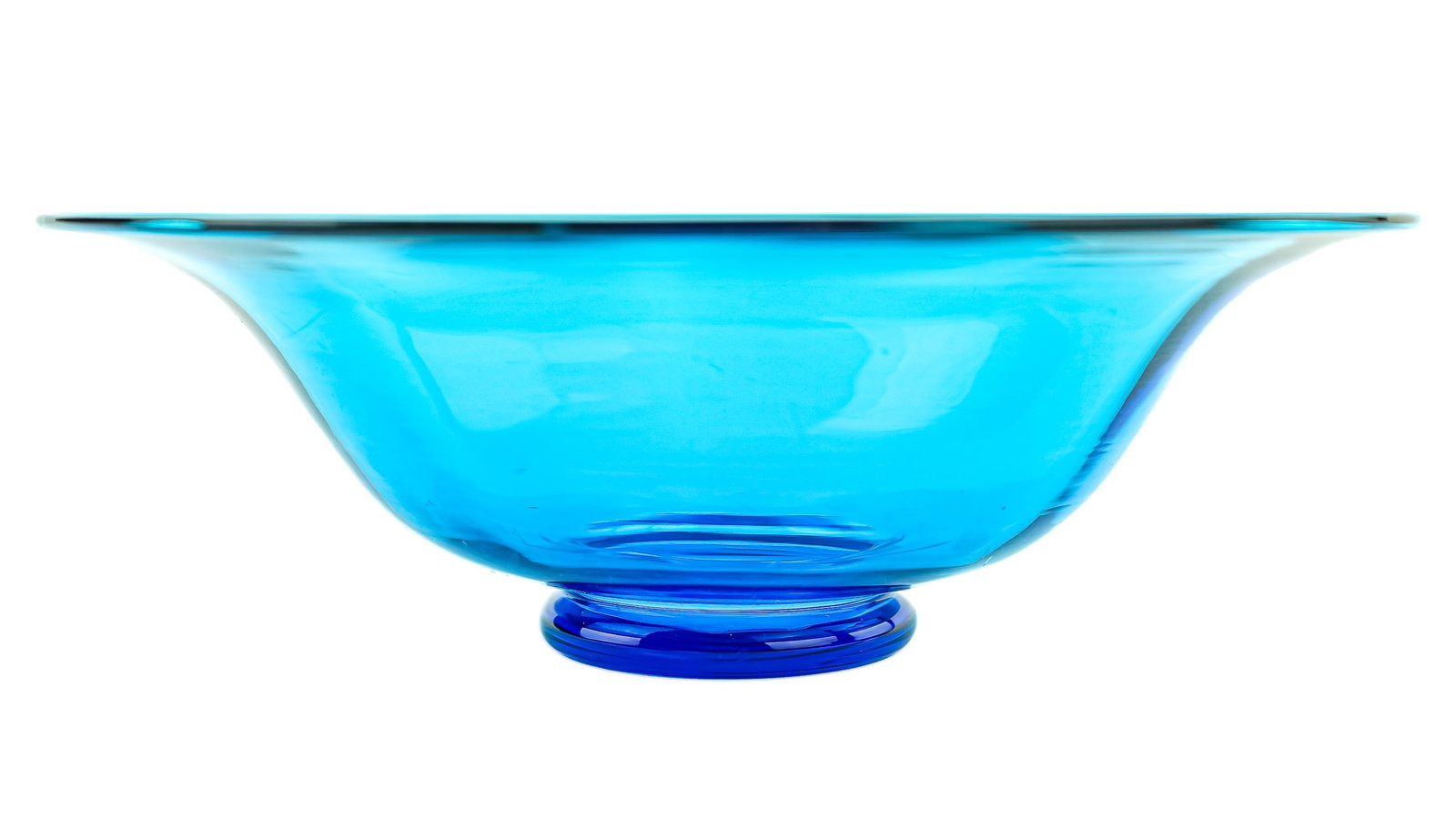 Steuben Carder Era Electric Blue Bowl (1 of 3)