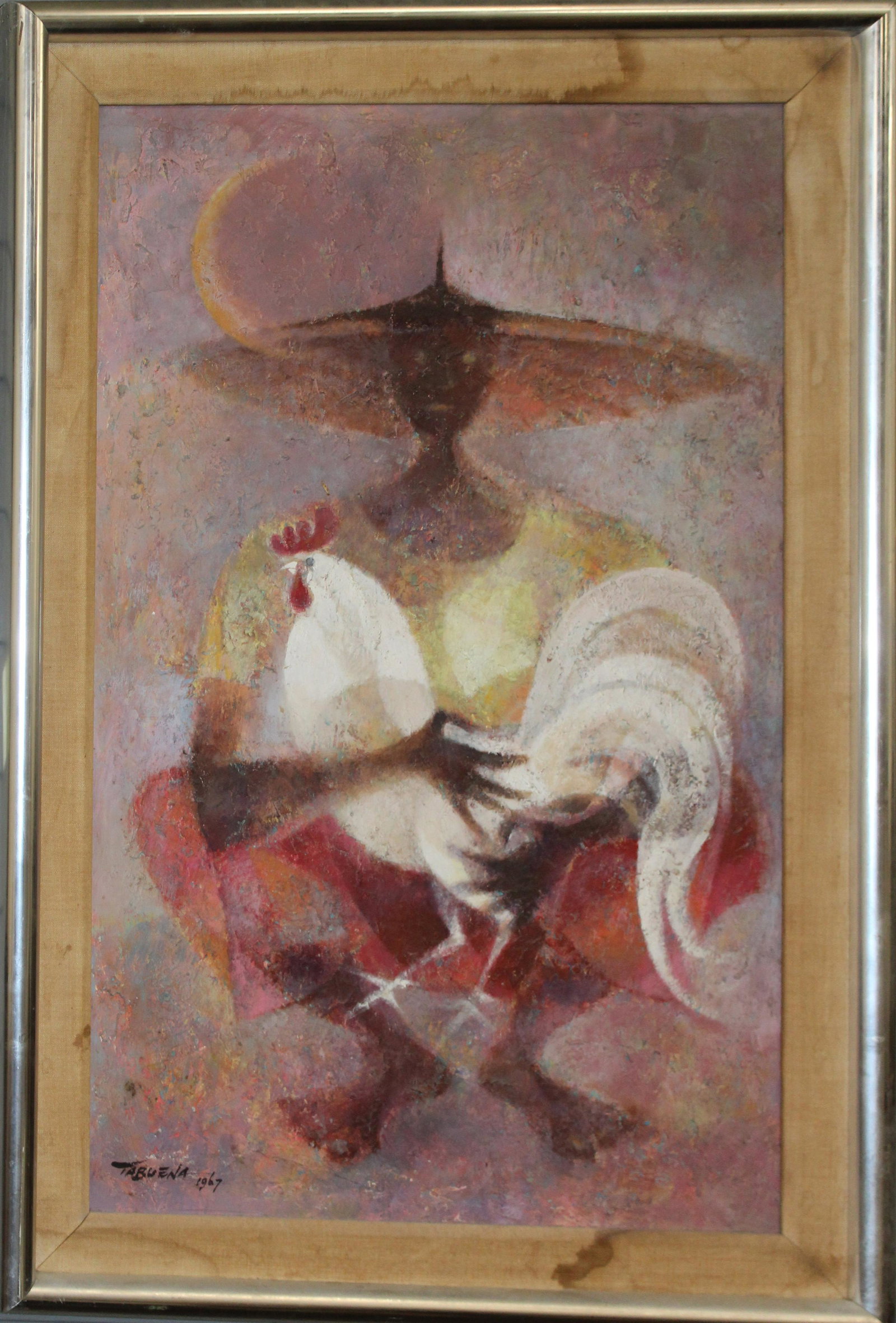Romeo Villalva Tabuena (PH/MX 1921-2015) White Rooster (1 of 7)