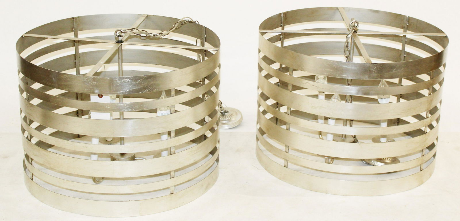 Modern Steel Hanging Light Fixtures (1 of 2)