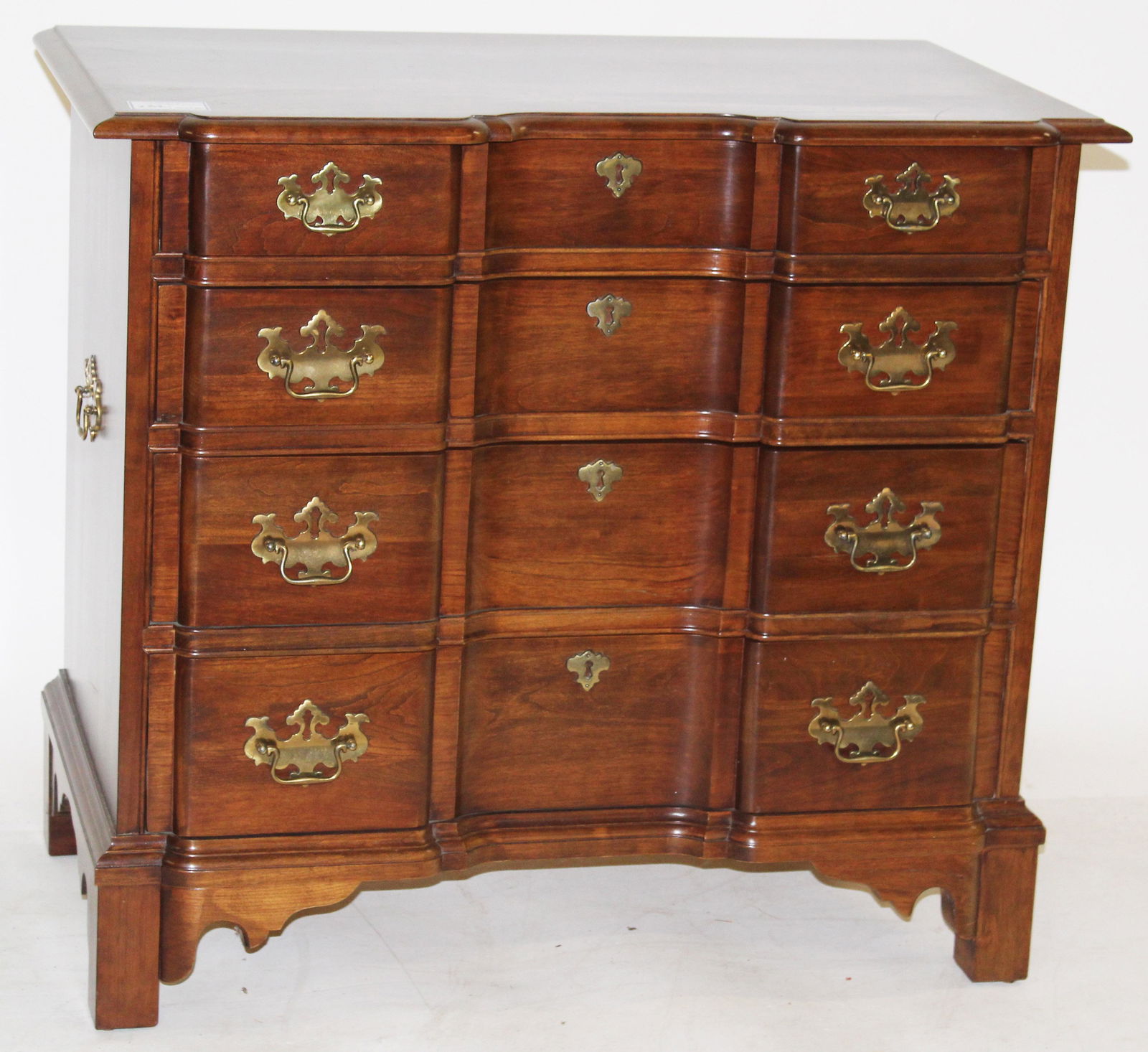 Chippendale Style Block Front Chest (1 of 3)