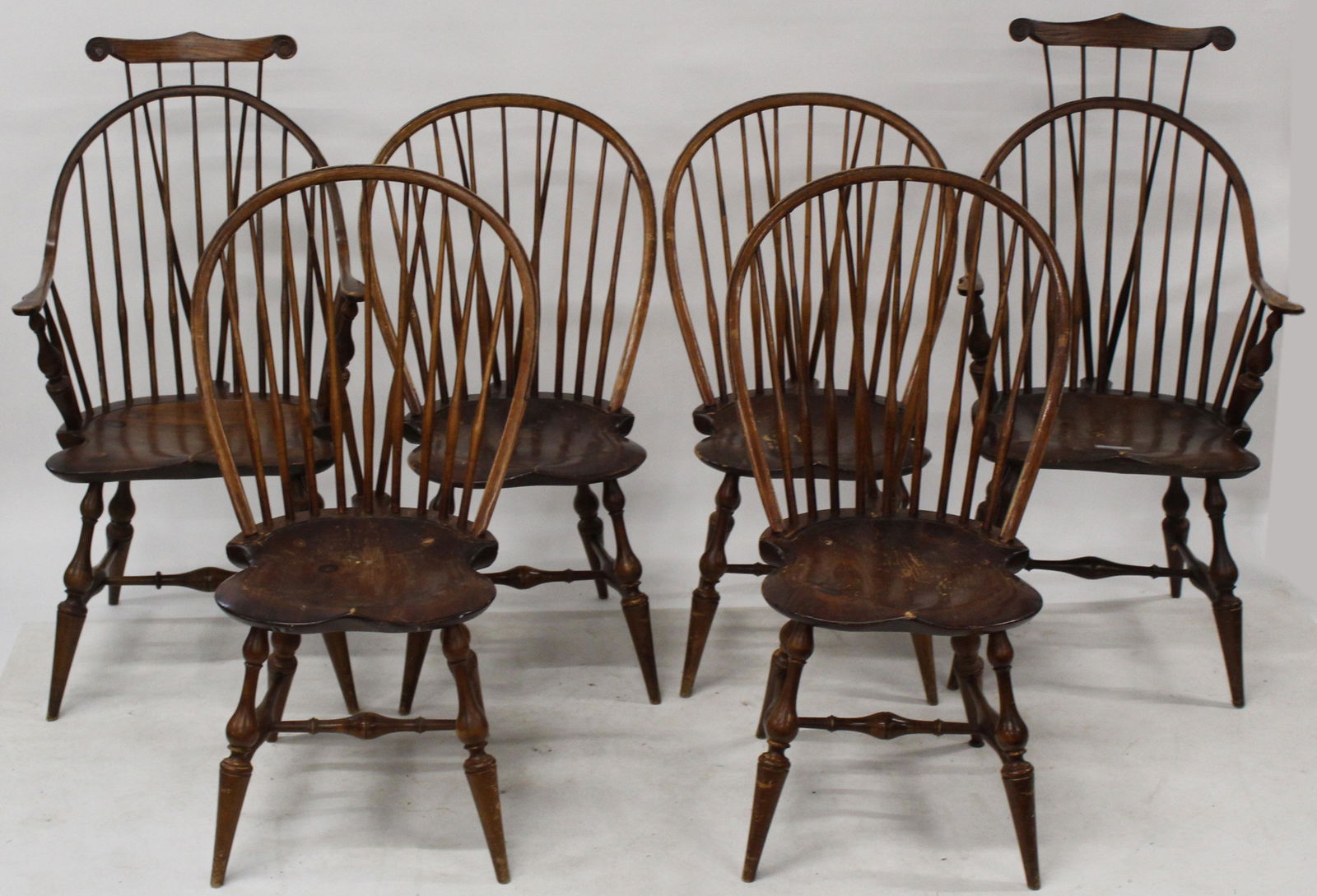 Set of 6 DR Dimes Windsor Chairs (1 of 5)