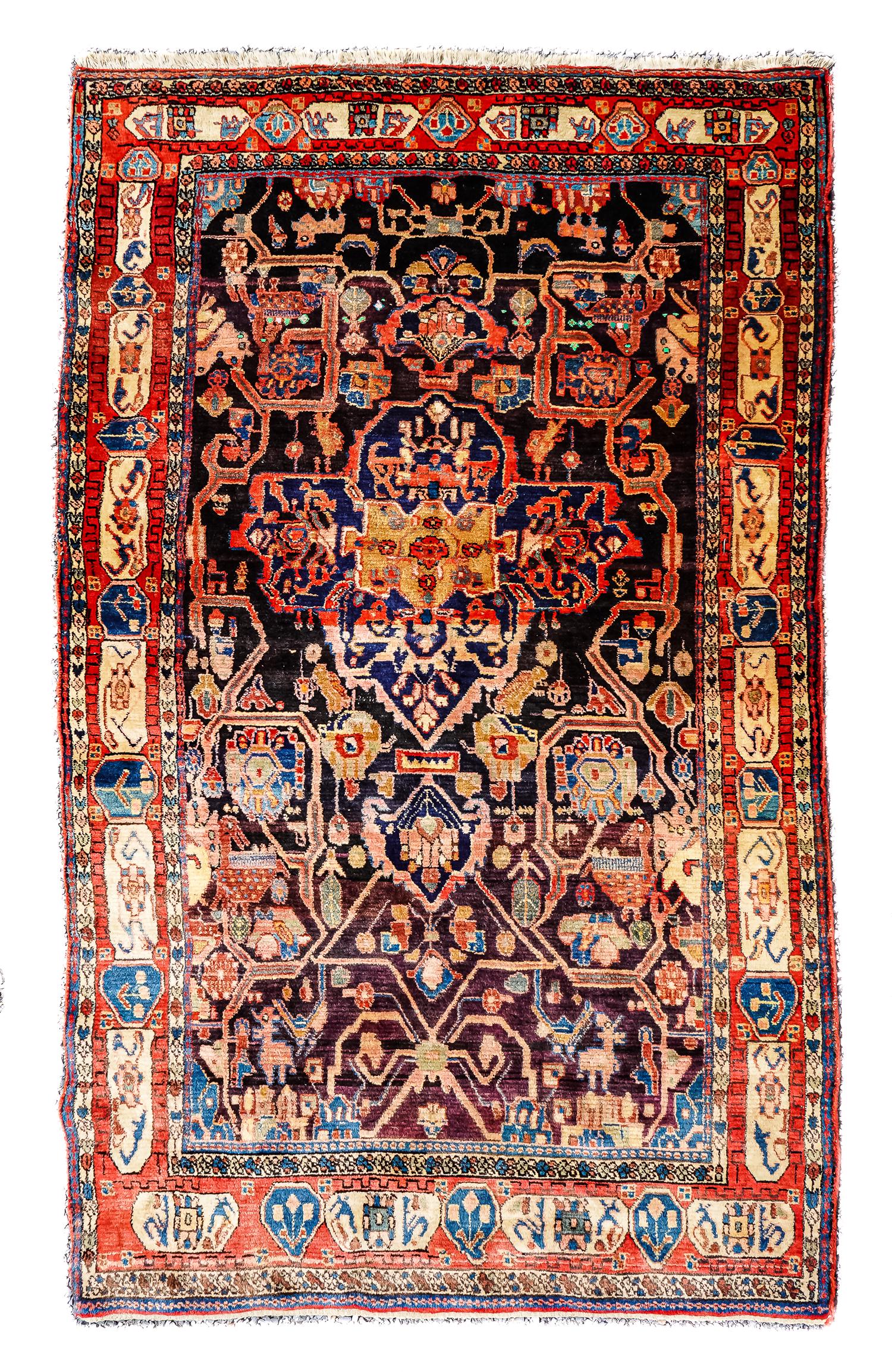 Late 20th c Persian Area Rug (1 of 3)