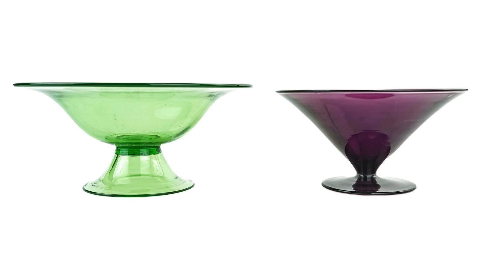 Steuben Carder Era Pomona Bowl, Amethyst Bowl (1 of 3)