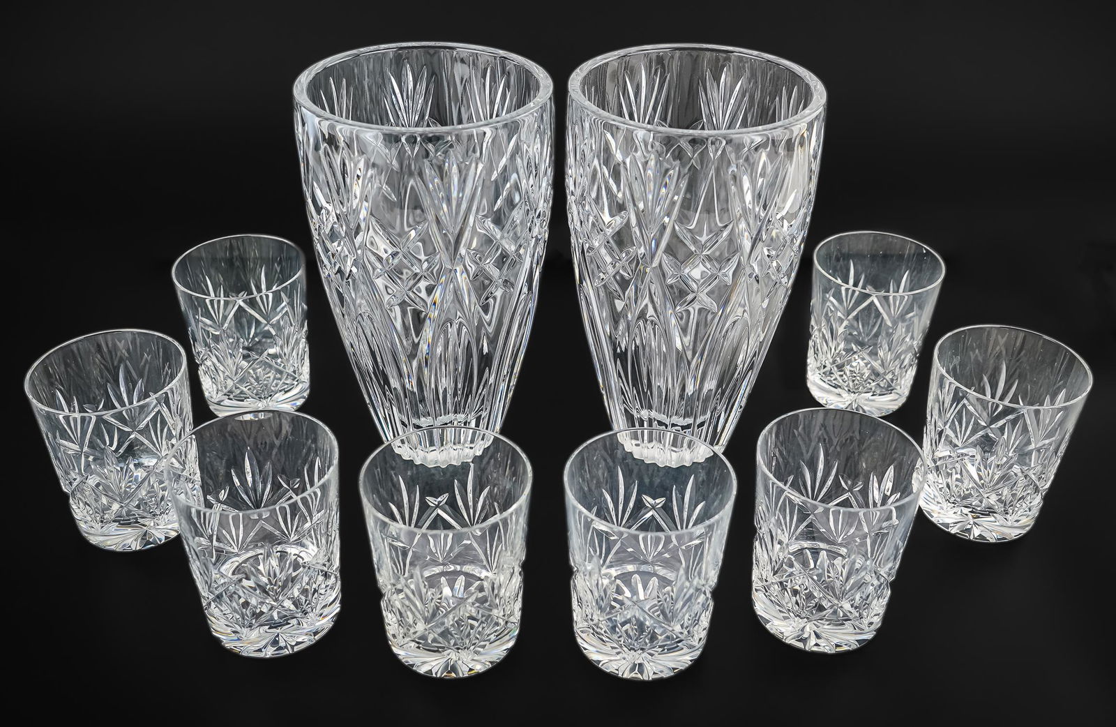Waterford Huntley Crystal Glasses and Vases (1 of 1)
