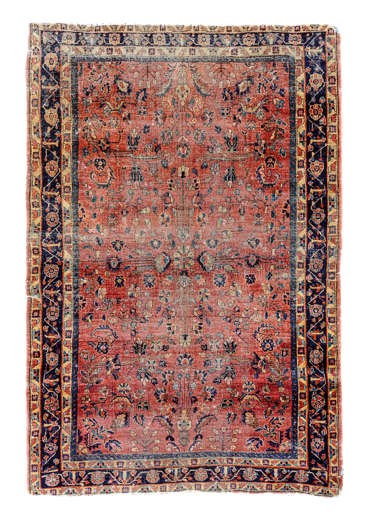 Early 20th c Persian Area Rug (1 of 2)