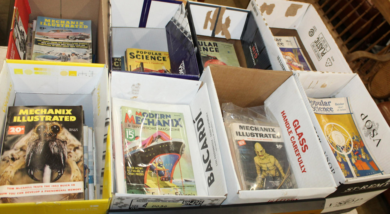 Collection of Vintage 1950's-60's Mechanix Magazines (1 of 8)