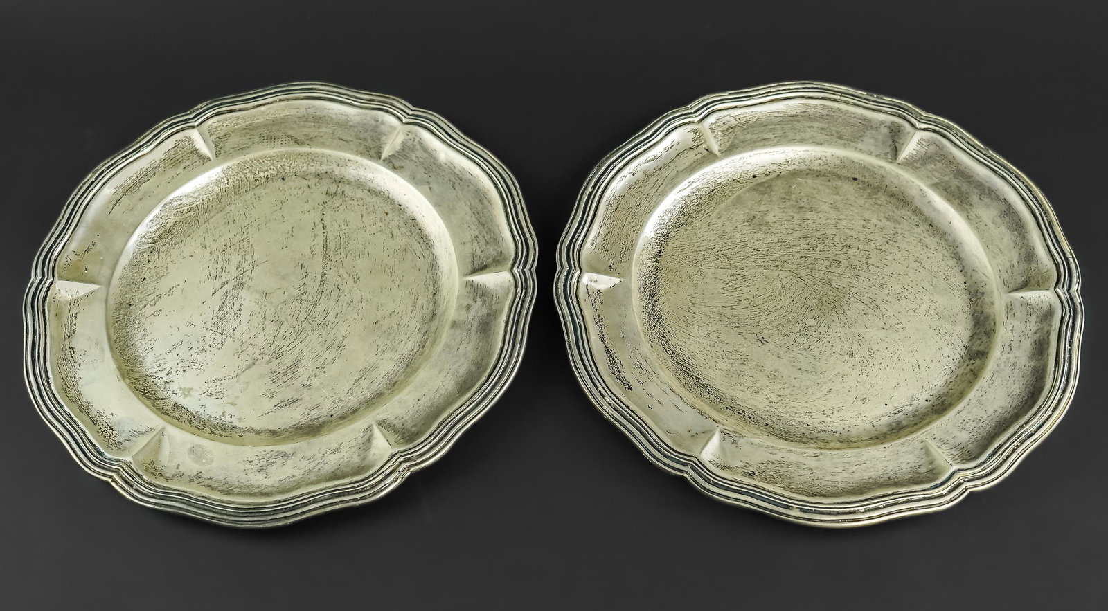 Pair of Sanborns Mexico Sterling Plates (1 of 3)