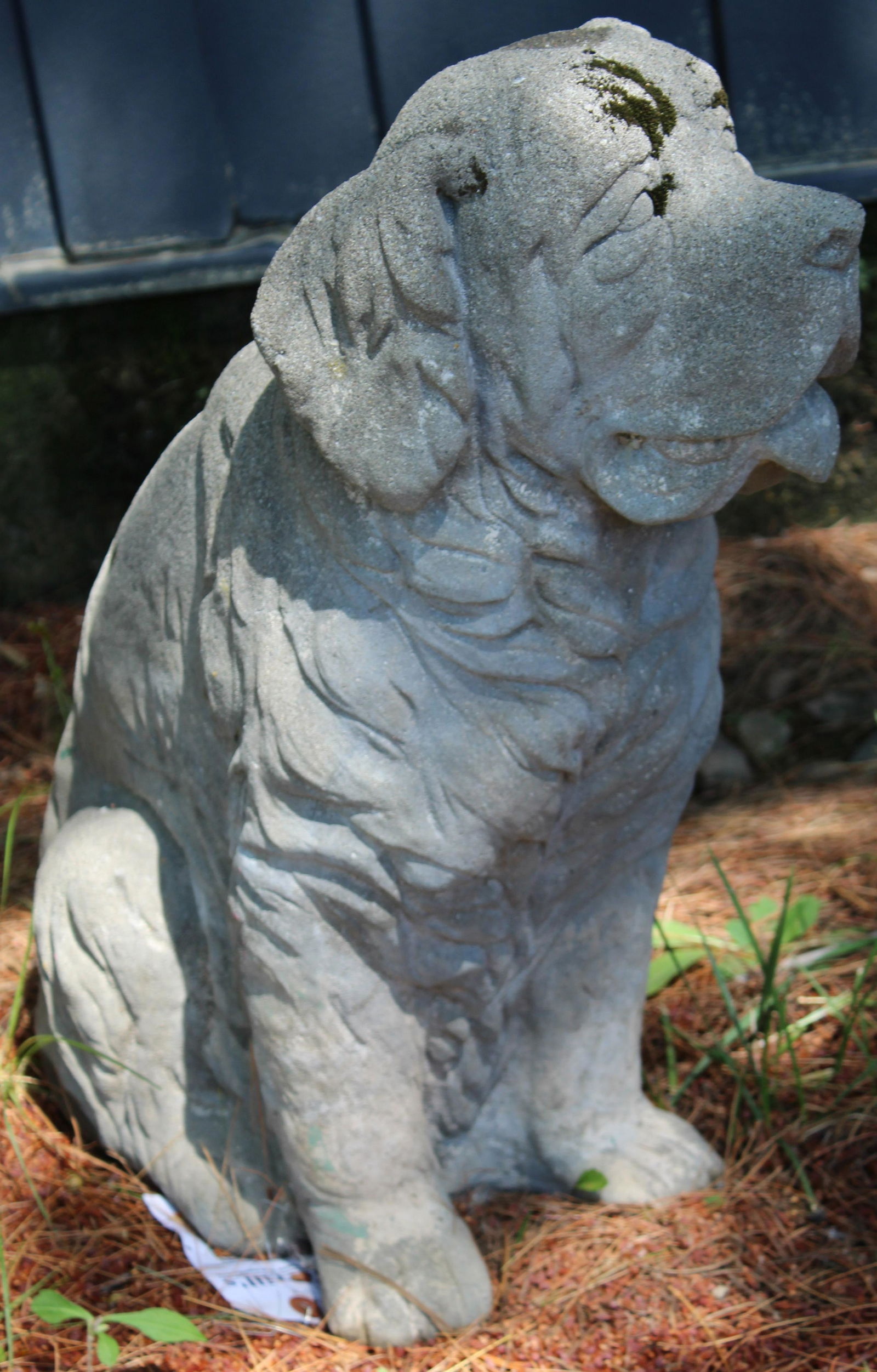 Two Cement Garden Plinths or Pedestals (1 of 2)