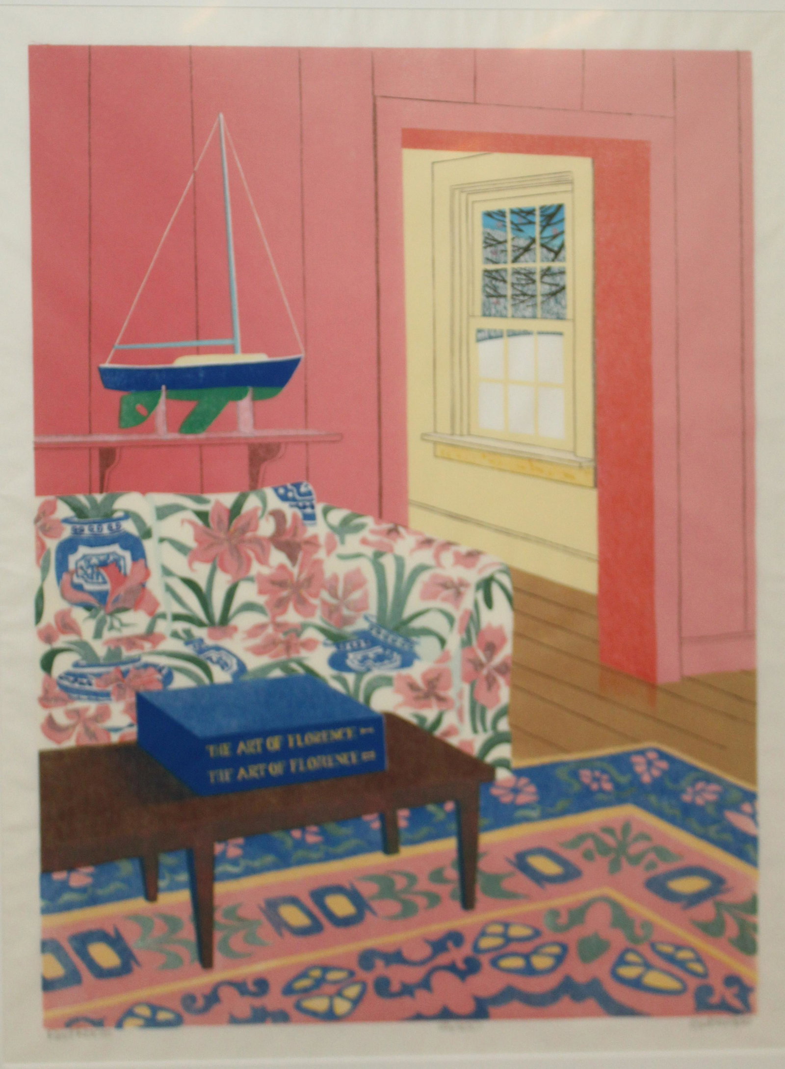 Sabra Field (VT 1935-) Red Room (1 of 3)