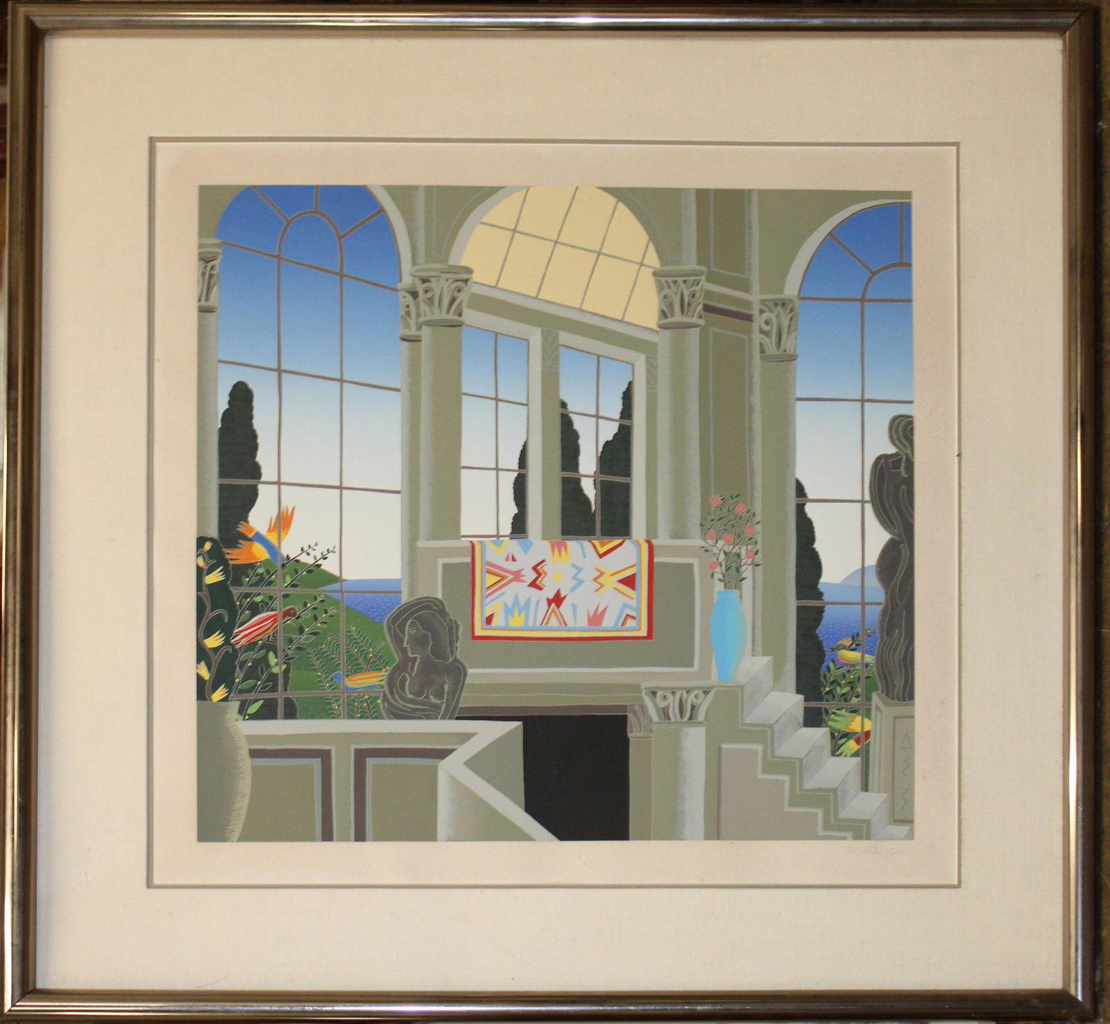 Thomas McKnight (AM 1941-) Hanging Rug (1 of 3)