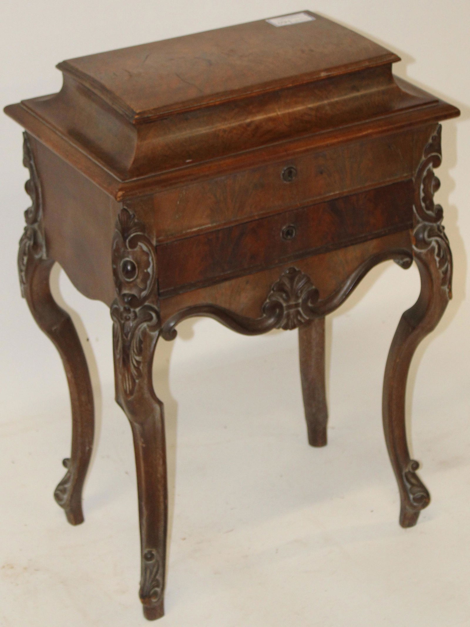 Louis VX Style Mahogany Vanity (1 of 3)