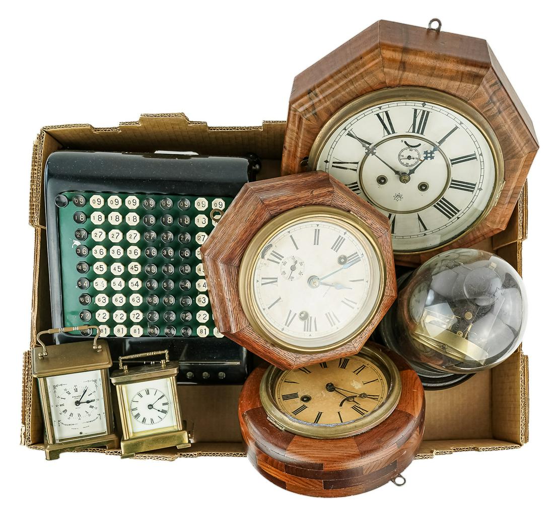 Clocks, Carriage Clocks, Burroughs Calculator (1 of 1)