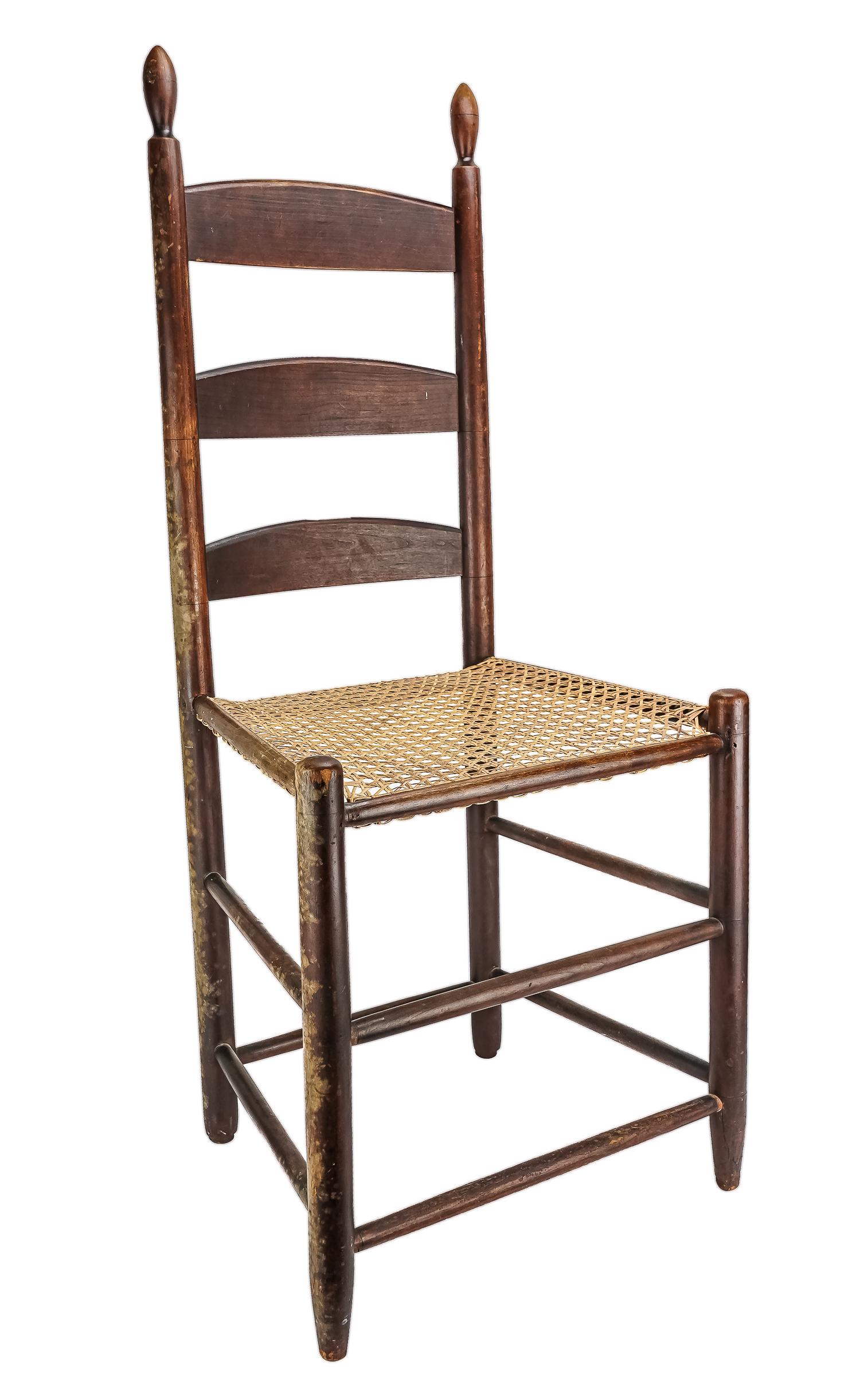 Shaker Side Chair attributed to Enfield, NH (1 of 5)