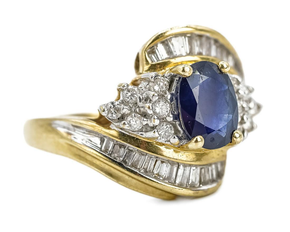 Sapphire & Diamond Ring (1 of 5)