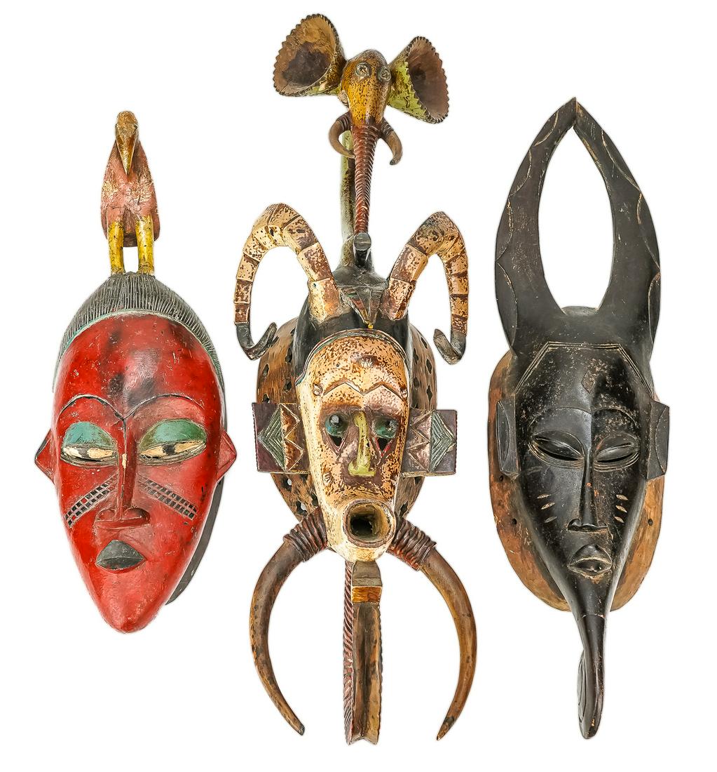 Three Guro Masks (1 of 5)