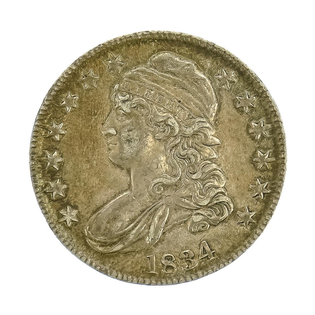 1834 United States Silver Half Dollar (1 of 2)