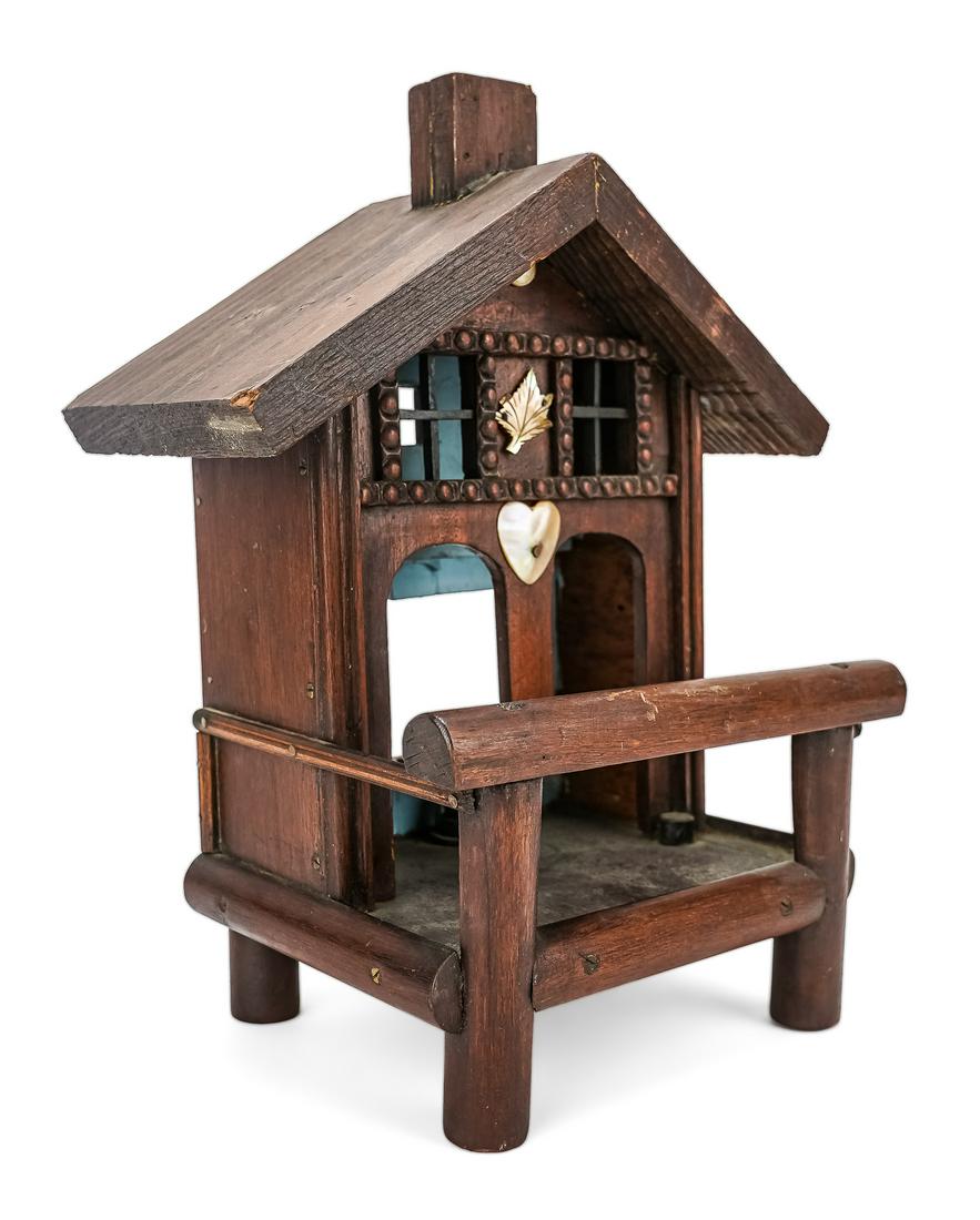 Folky Early 20th c Wall Shelf (1 of 3)