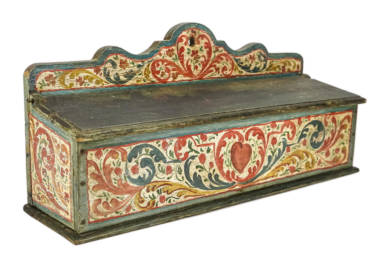 Folky Early 20th c Wall Box (1 of 5)