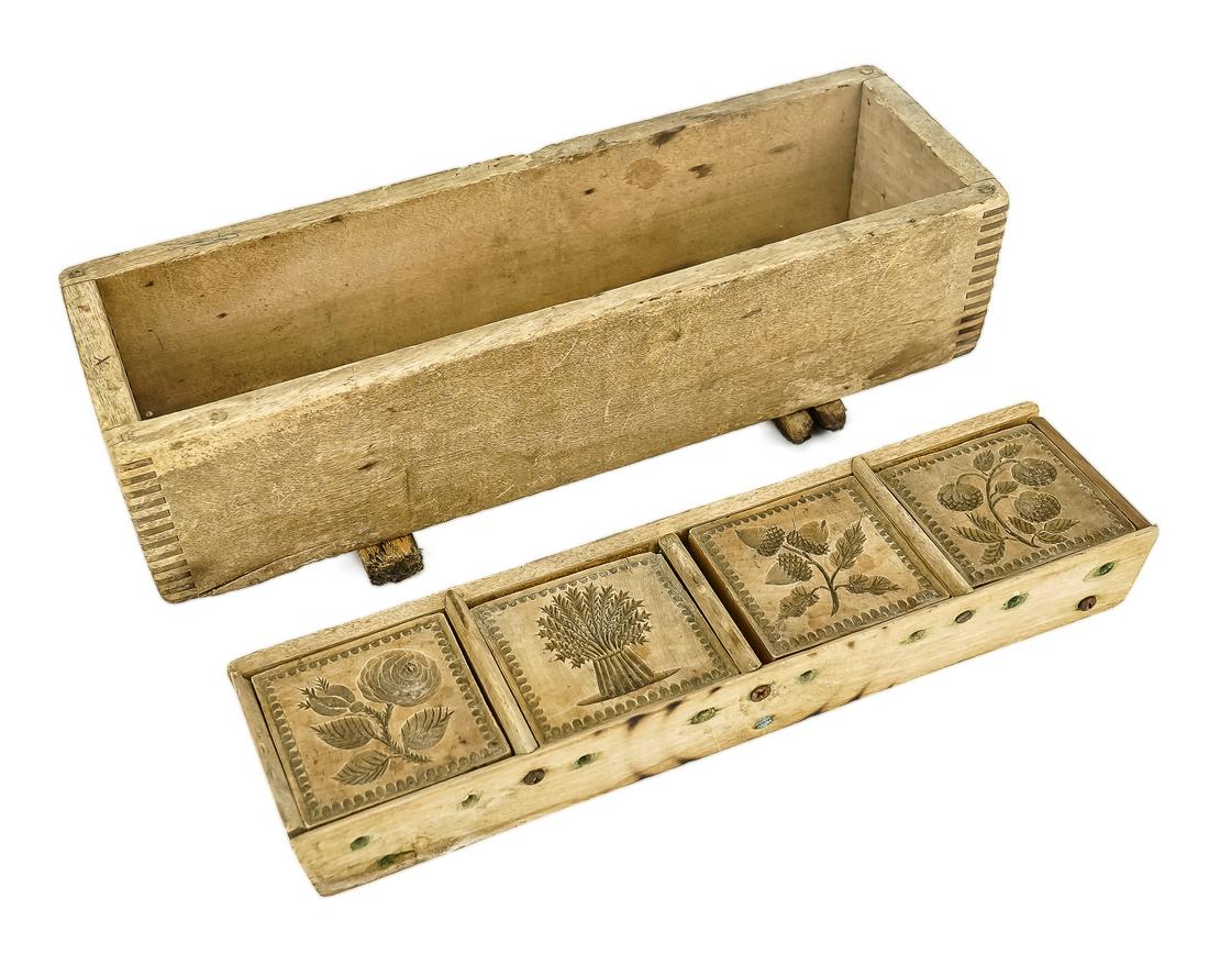 John Varnum, Peacham, Vermont Butter Mold (1 of 3)