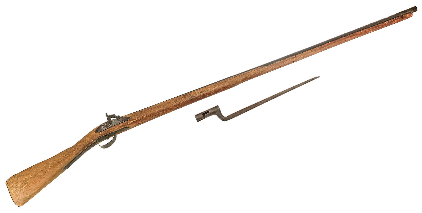 18th c Musket from Old Charlotte, VT Family (1 of 5)