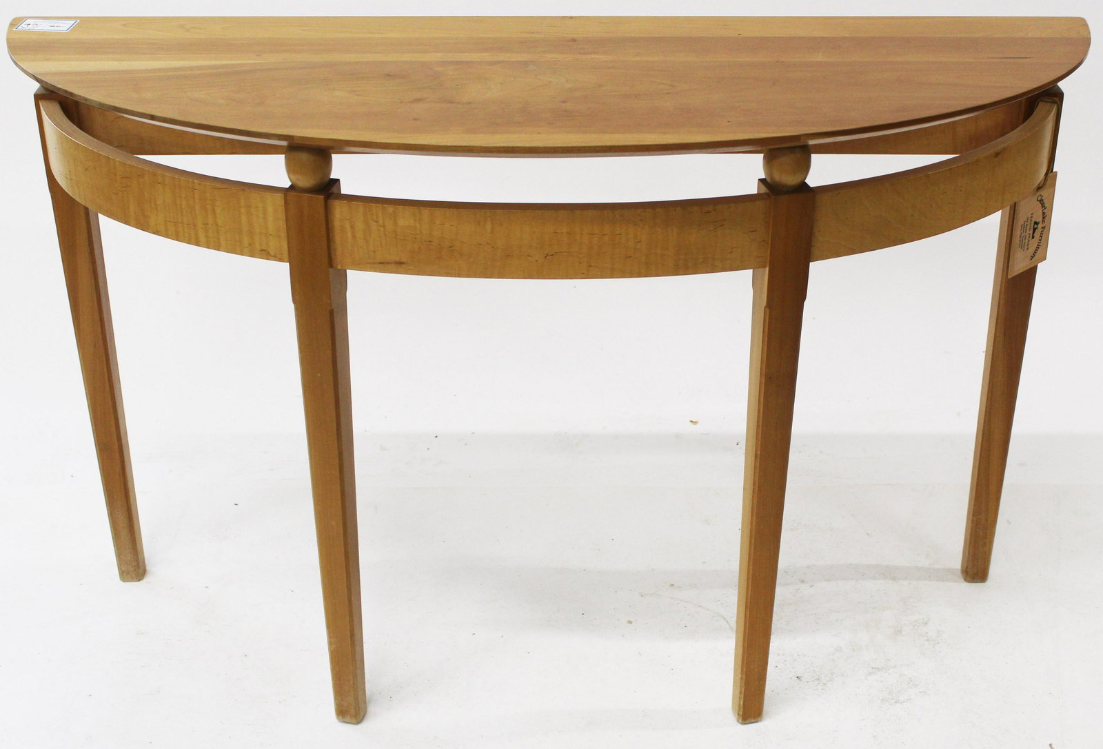 Clear Lake Furniture Demilune Table (1 of 3)