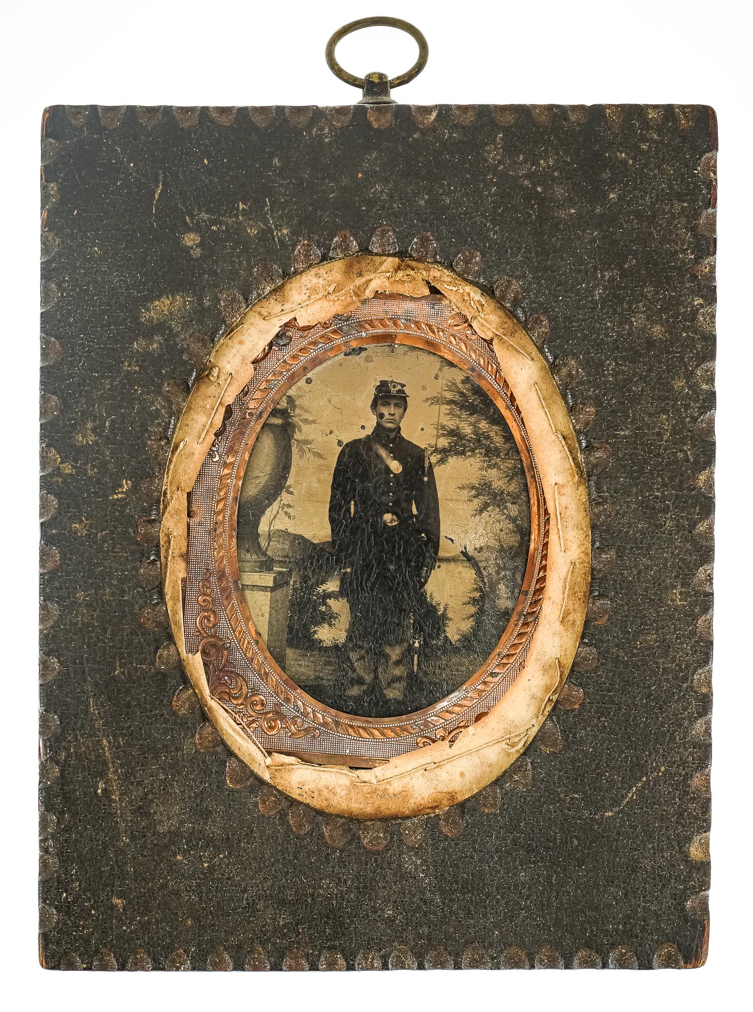 Unidentified Civil War Union Soldier Tintype (1 of 3)