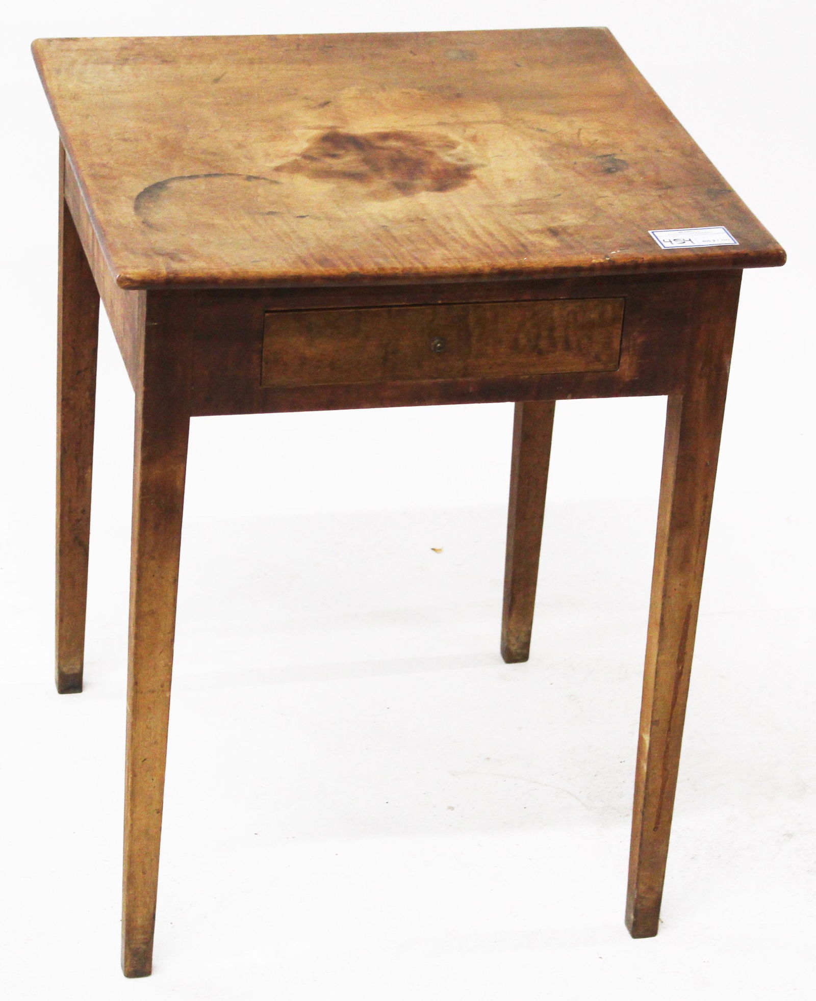 Hepplewhite Tiger Maple Stand (1 of 2)