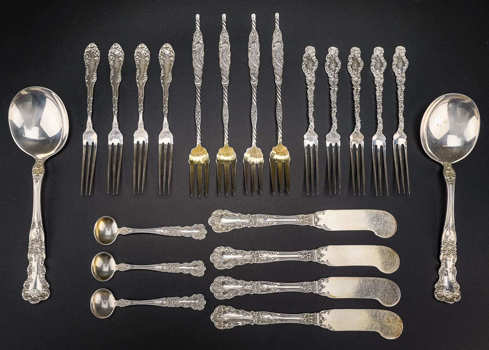 Gorham Buttercup and Other Sterling Flatware (1 of 3)