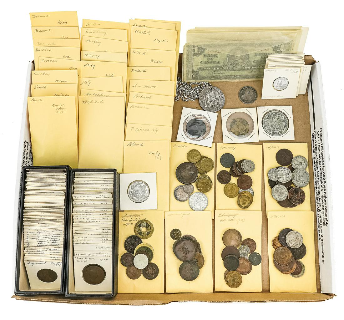 Foreign, Canadian, Great Britain Coins (1 of 1)