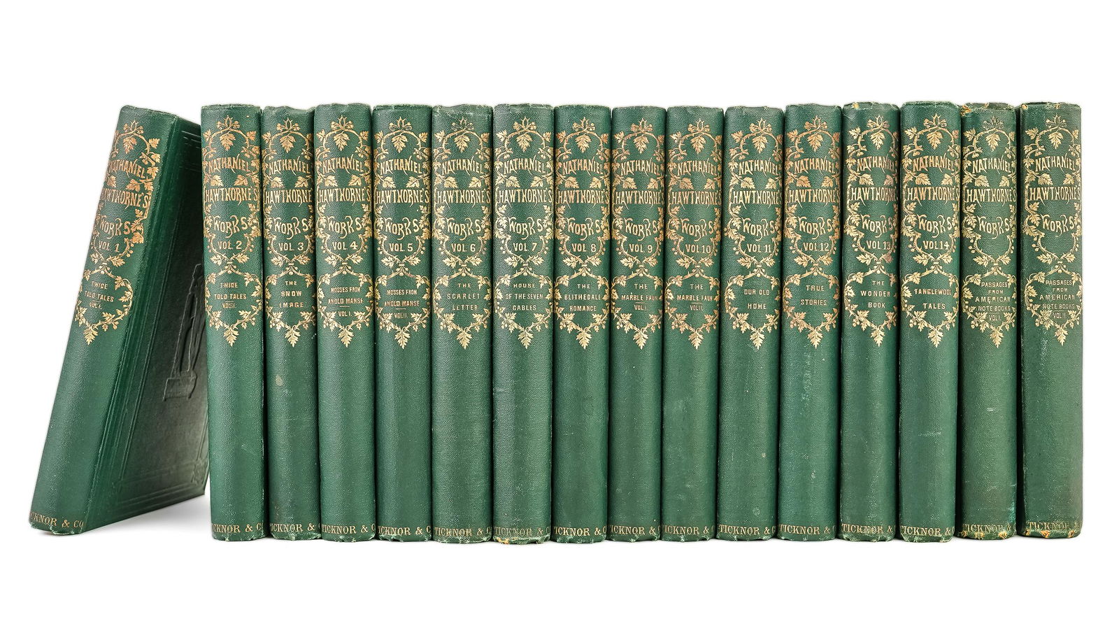 1868 Nathaniel Hawthorne's Works 14 vols (1 of 5)