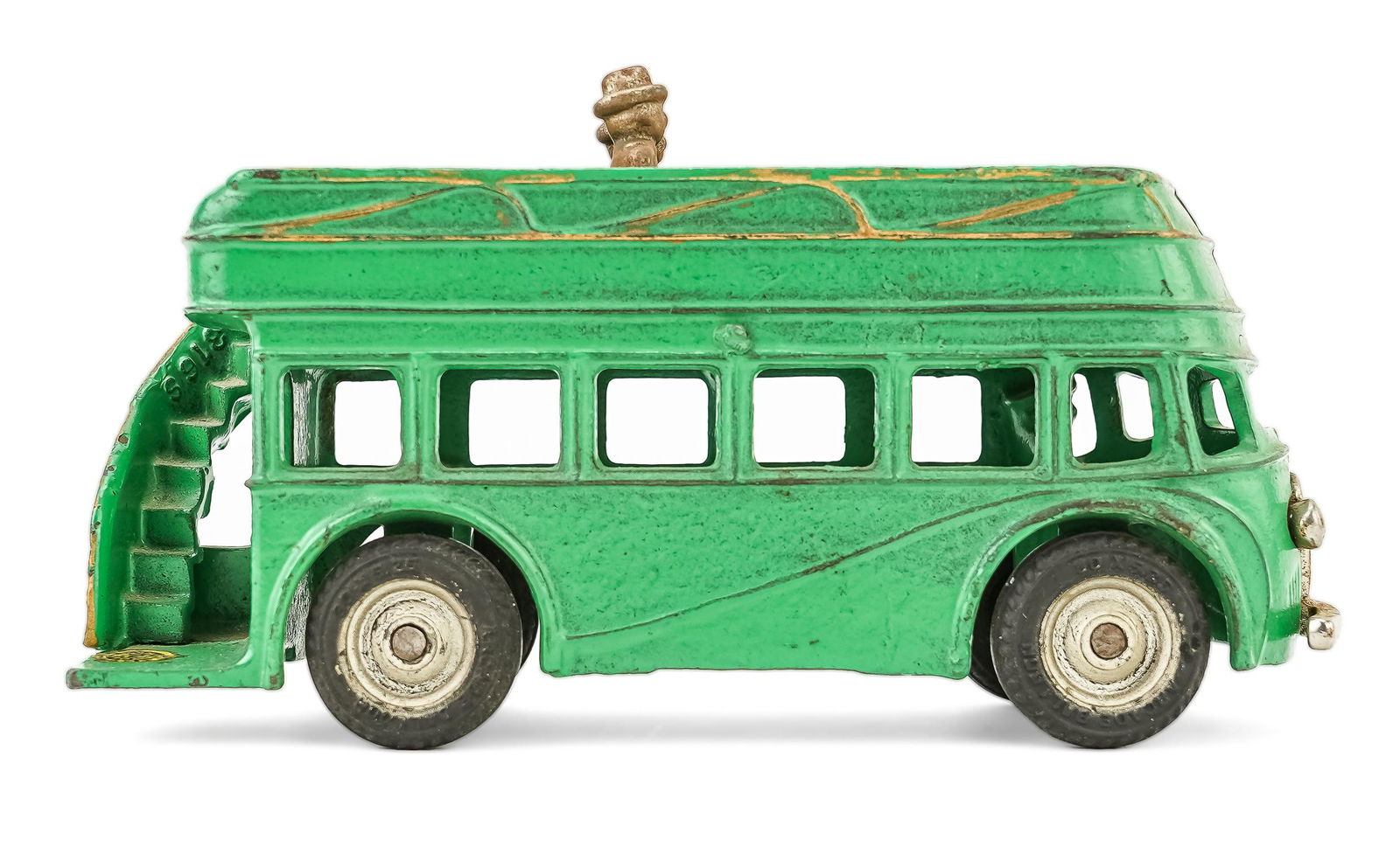 Arcade cast Iron Double Decker Bus (1 of 6)