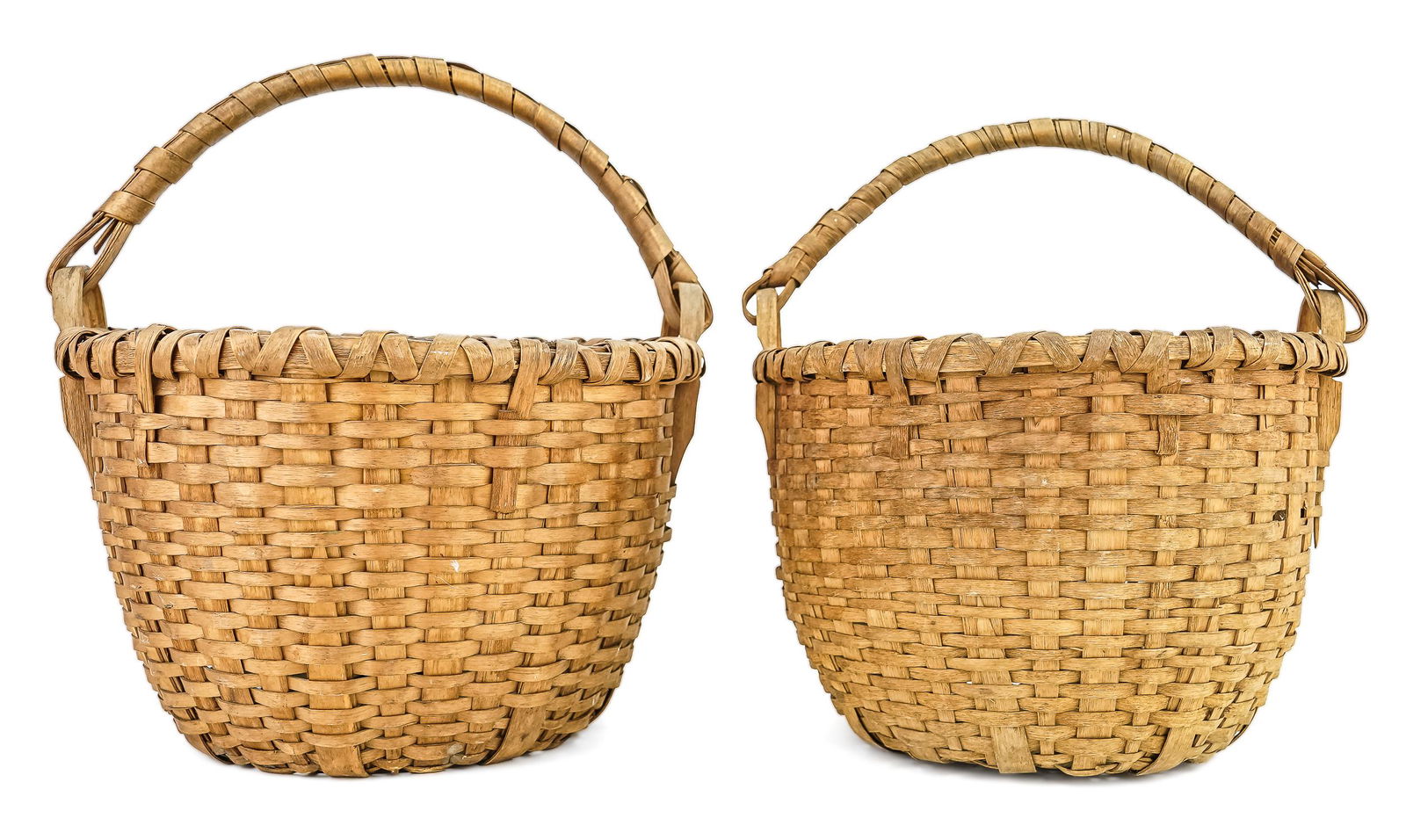 Pair of Vermont Swing-Handle Baskets (1 of 4)