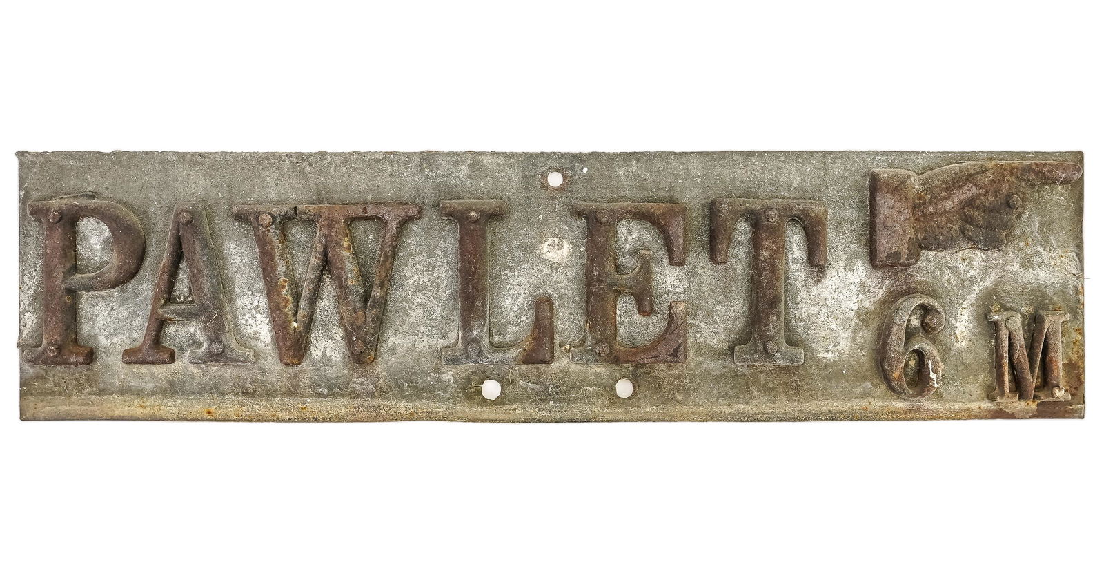 Early 20th c Pawlet, Vermont Road Sign (1 of 3)