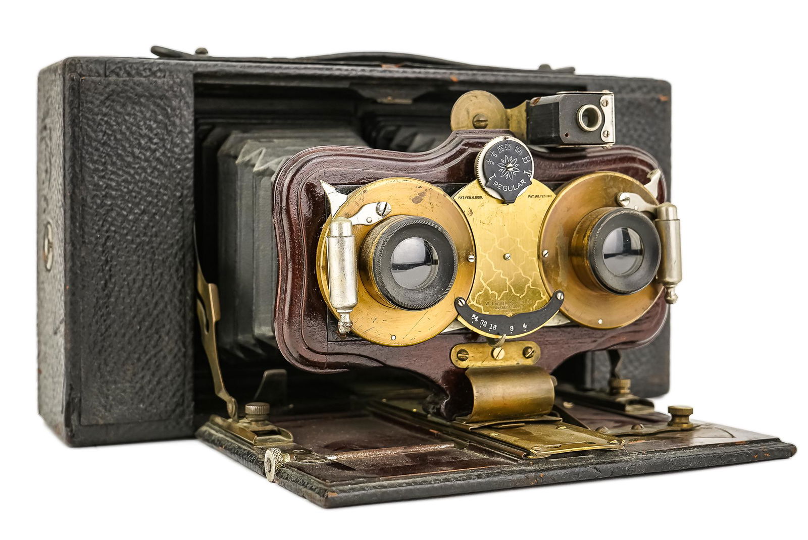 Circa 1900 Conley Folding Stereoview Camera (1 of 7)