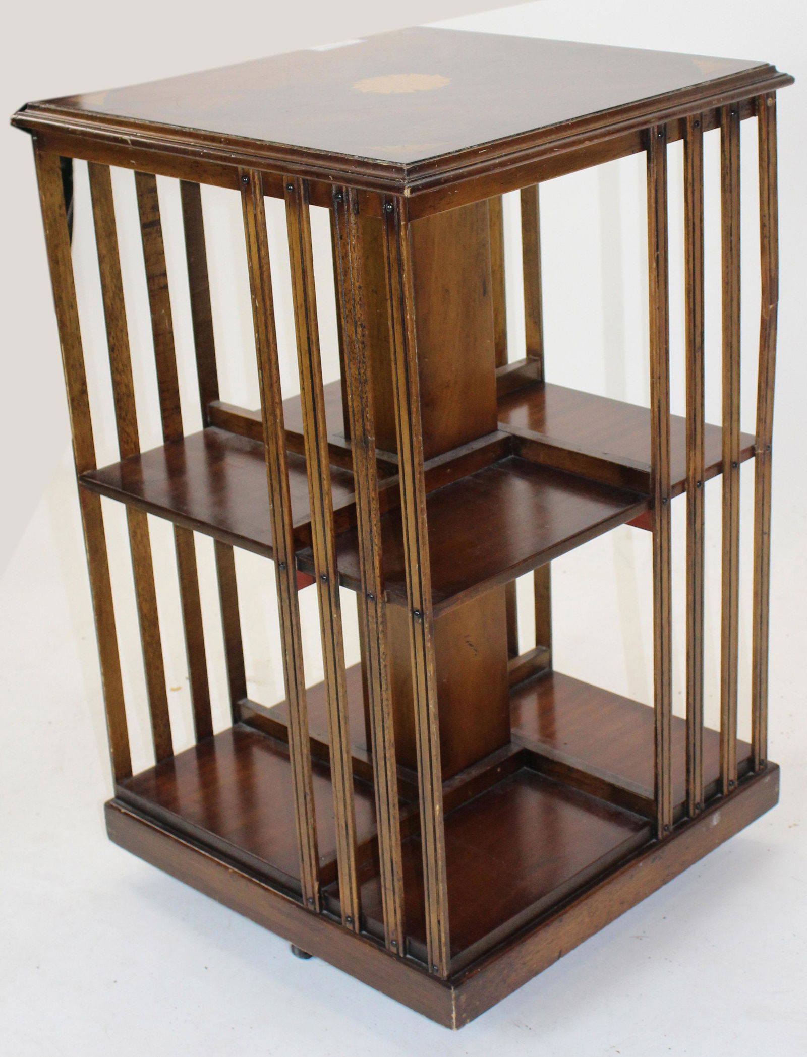 Mahogany Revolving Bookcase (1 of 2)