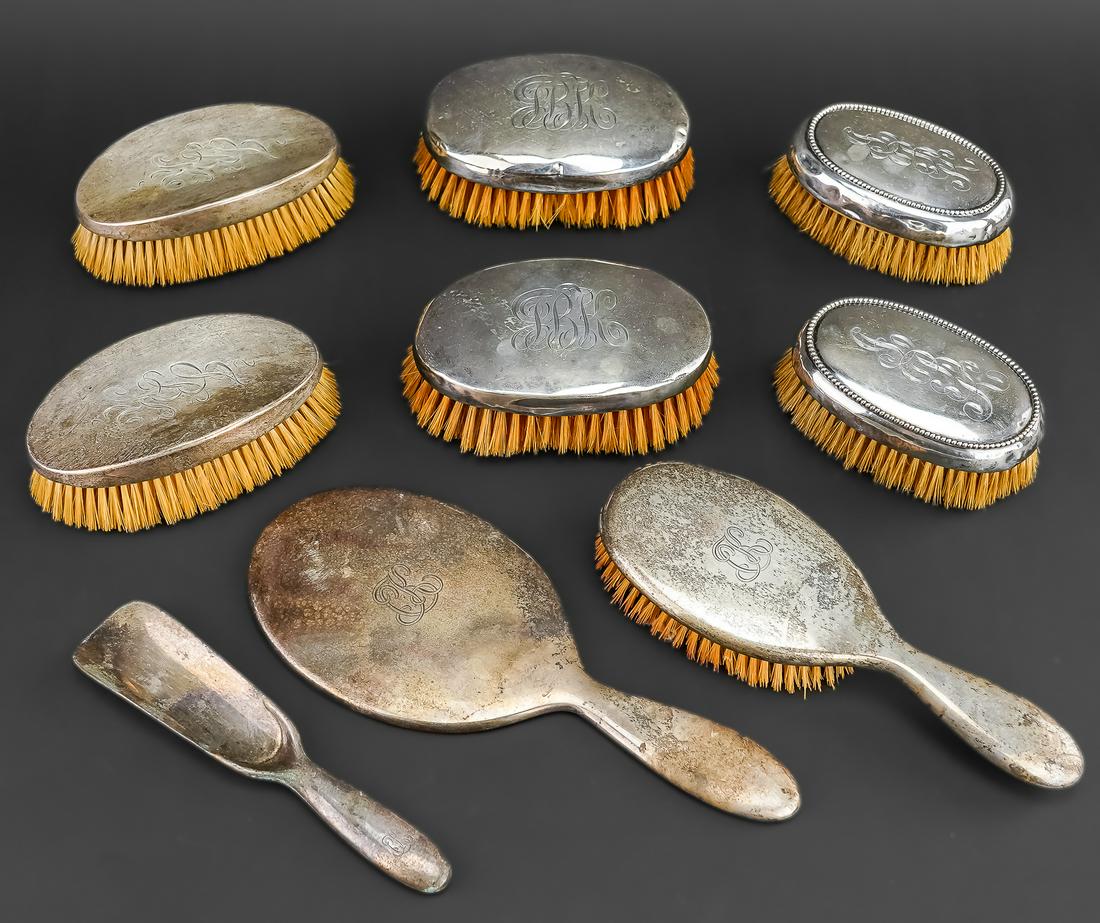 Tiffany and Co. Sterling Vanity Set, Brushes (1 of 2)