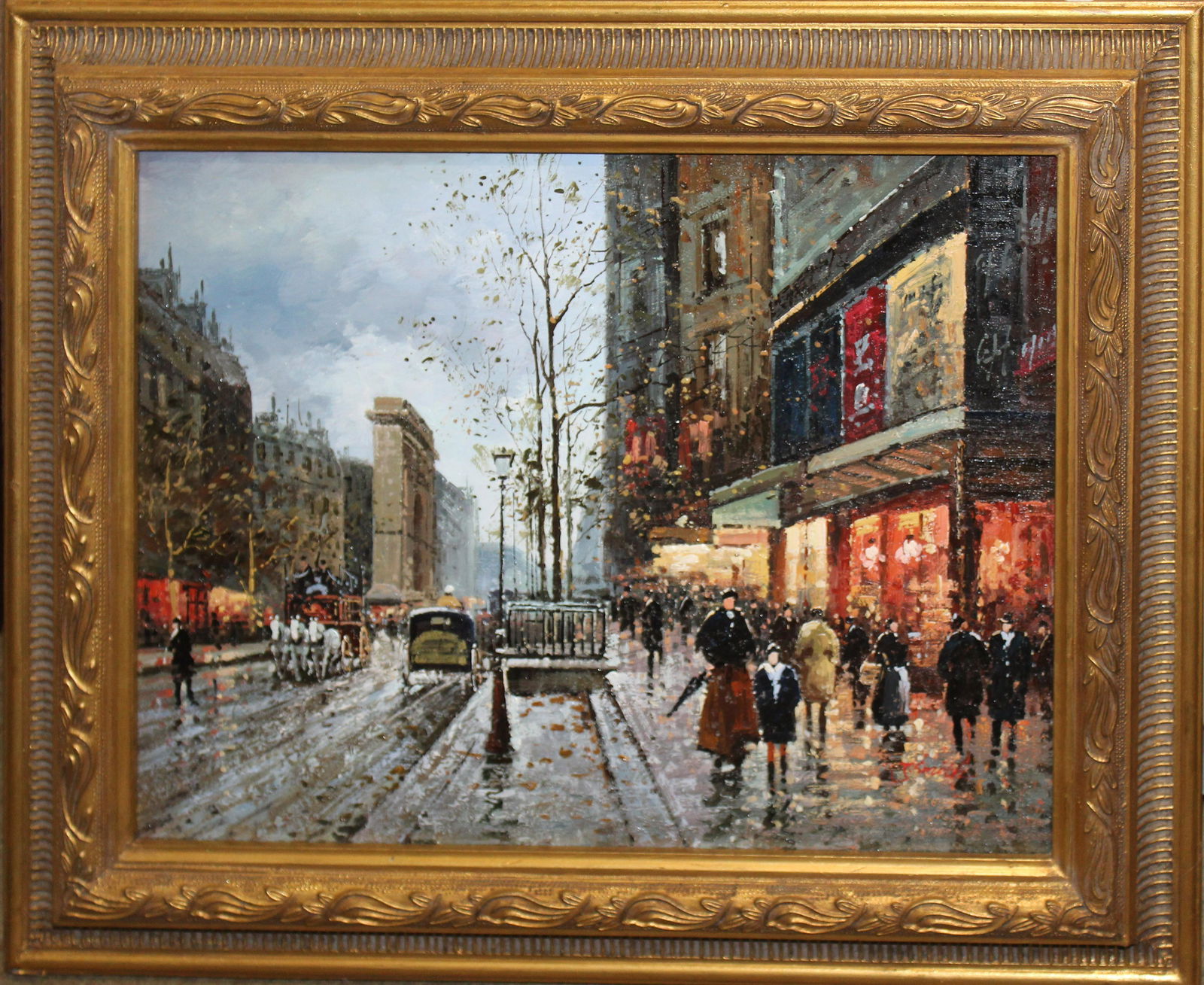 unsigned Parisian Street Scene (1 of 3)