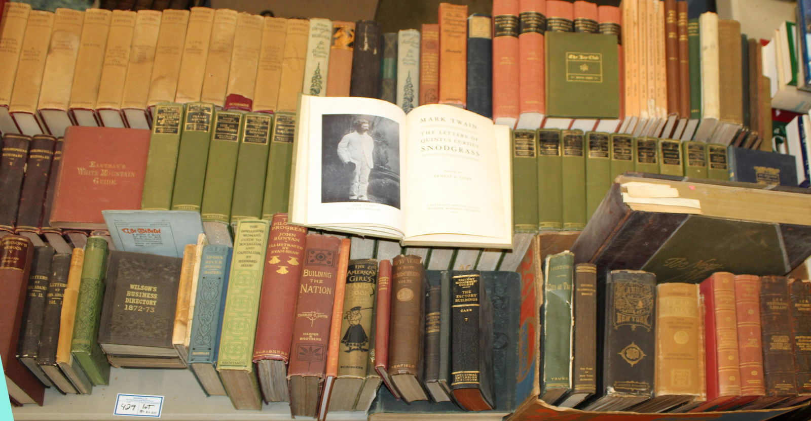 Large Table Lot of Vintage Hardcover Books (1 of 4)