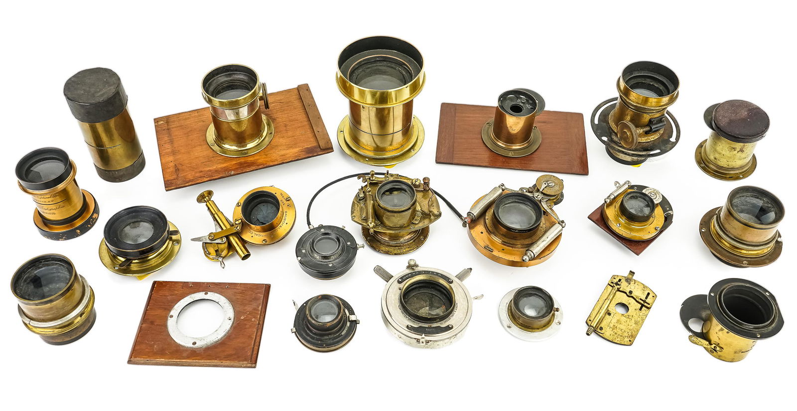 Group of 19th c Camera Lenses (1 of 4)