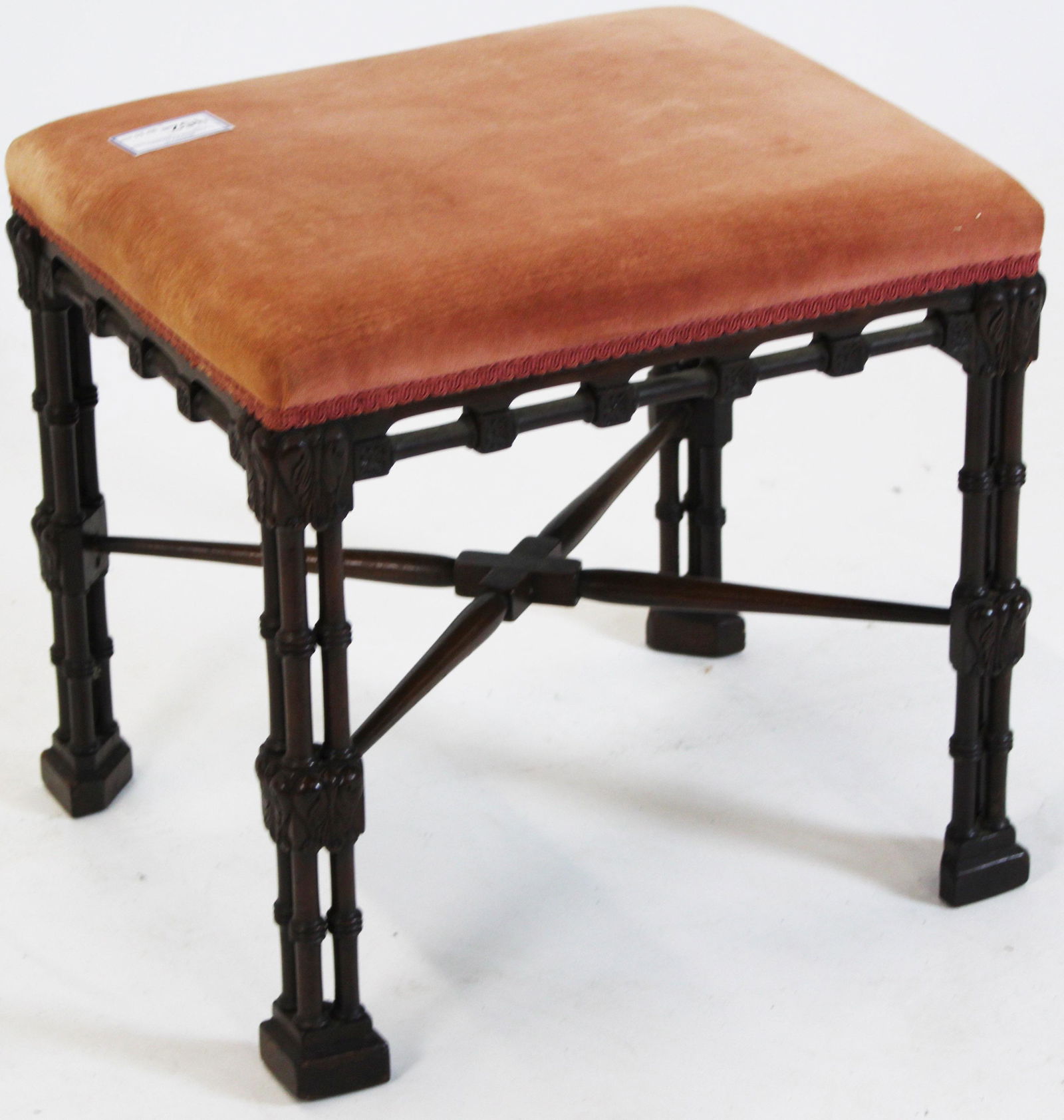 English Gothic Revival Stool (1 of 1)