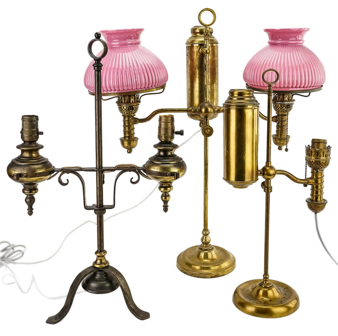 3 Adjustable Student Desk Lamps (1 of 2)